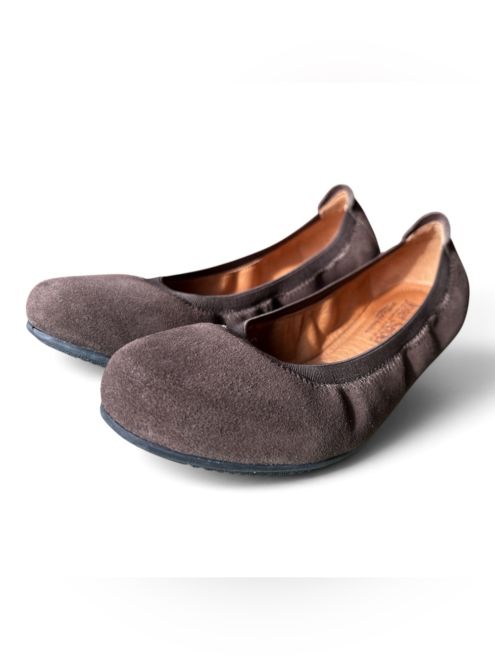 Josef Seibel Pippa 33 Suede Ballet Flats, Brown, Women’s Size 38 EU/ 7 US NWOB
